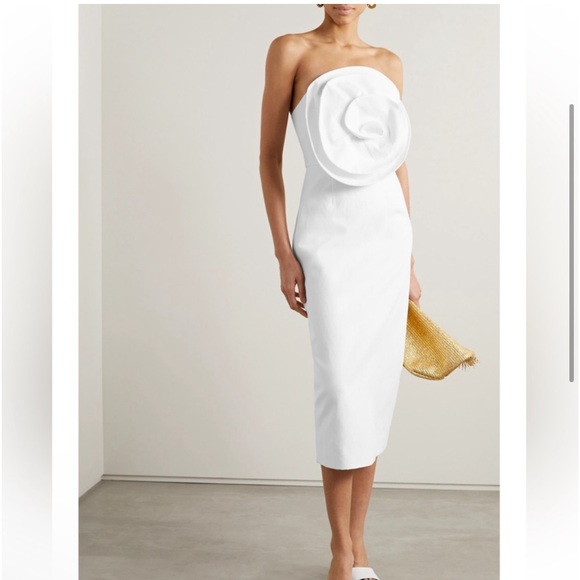 Mara Hoffman Maia Linen-Blend Midi Dress - Picture 2 of 9